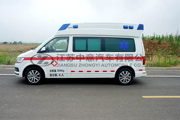 中意SZY5032XJHV进口大众高档救护车